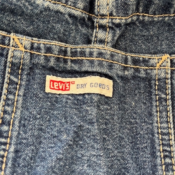 Vintage Levi's Two Horse Brand Carpenter Overalls 90's - Picture 4 of 11
